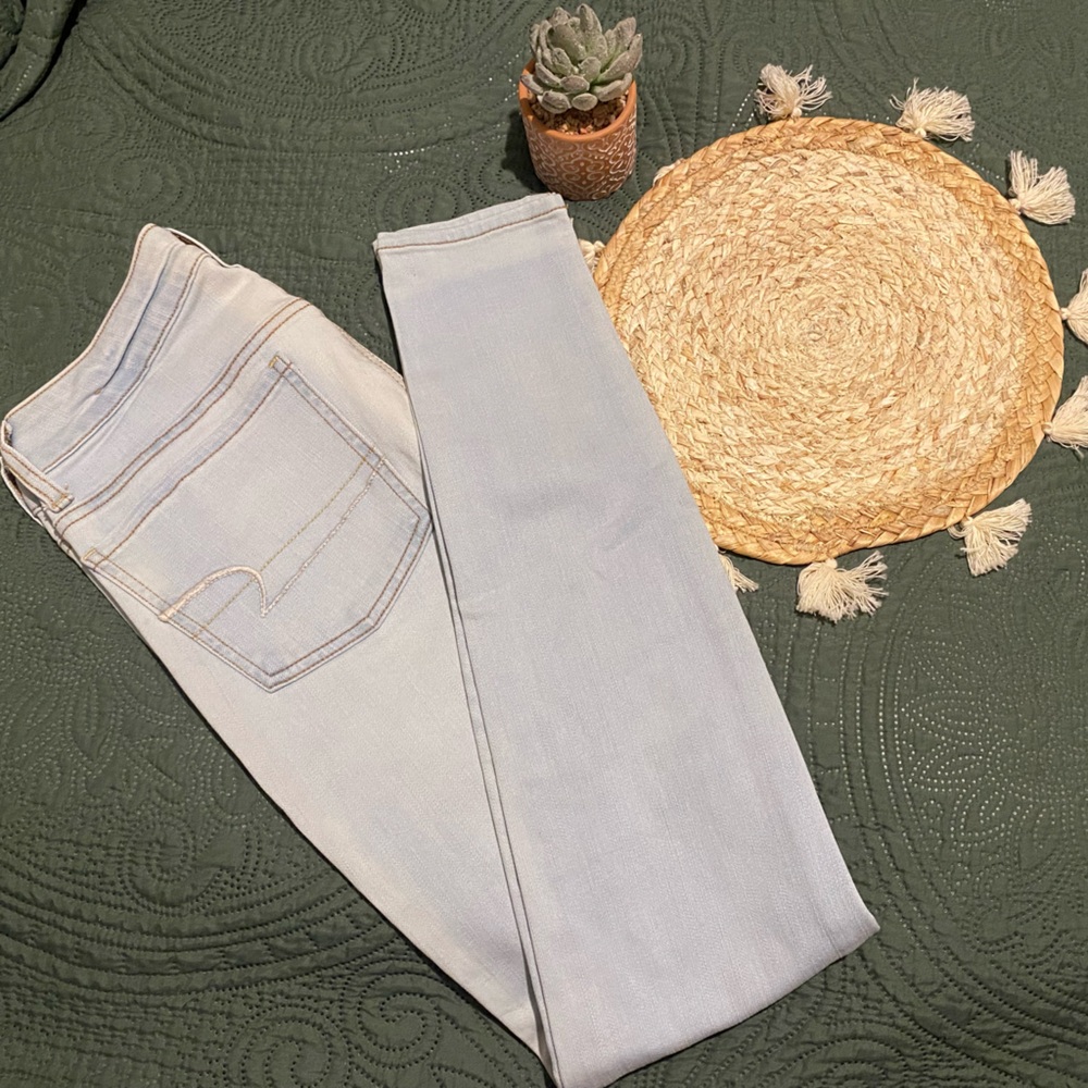 American Eagle Outfitters Blue Jeggings — 6 Long